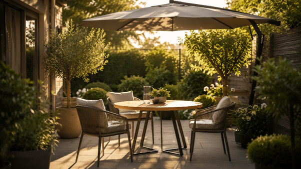 What Are The Best Outdoor Dining Table Options For A Small Patio In Great Britain?