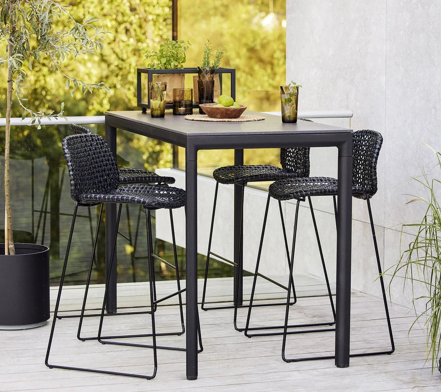 Cane-line Vibe bar chair
