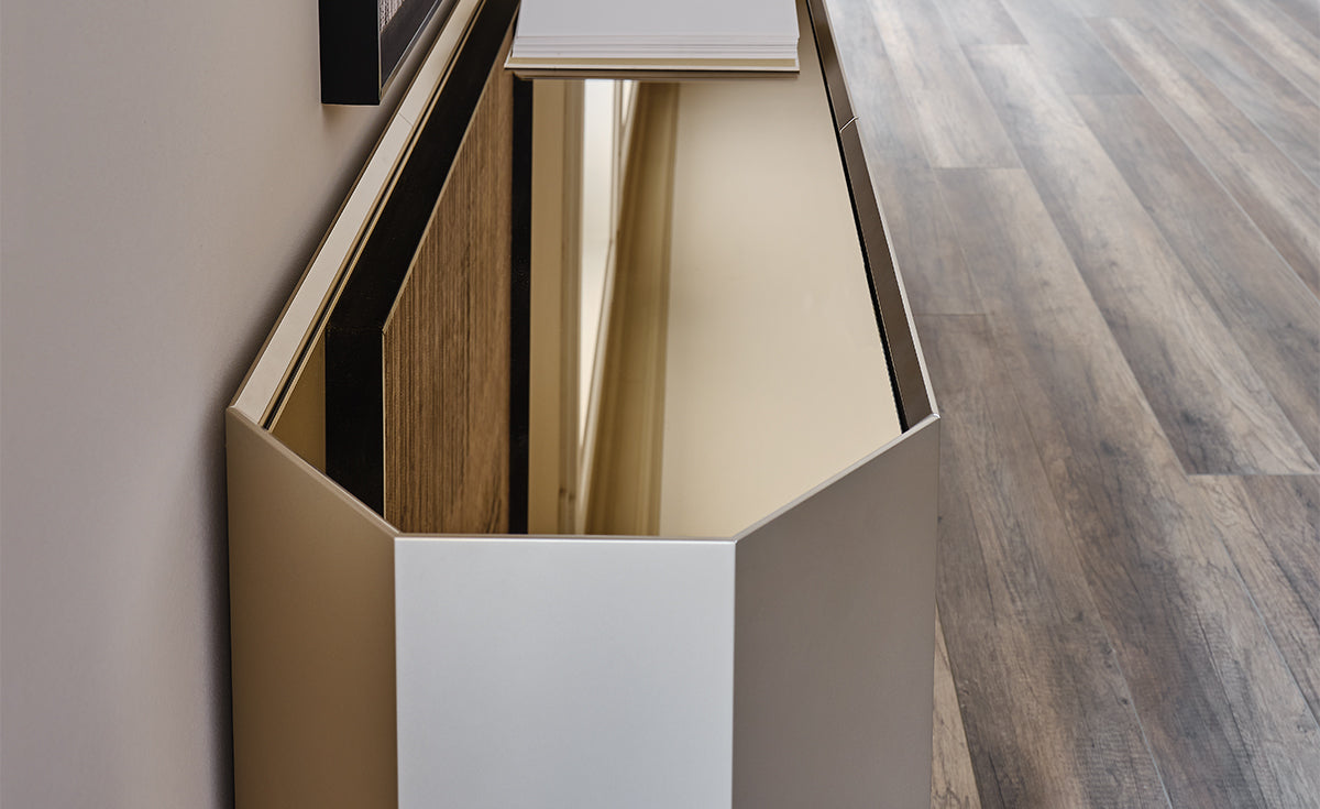 Ex Display 4 Door Cattelan Italia Chelsea Sideboard