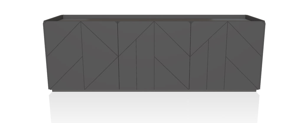 50% Ex-Display Clearance Bontempi Pica 3 Door Sideboard - Perfect Condition