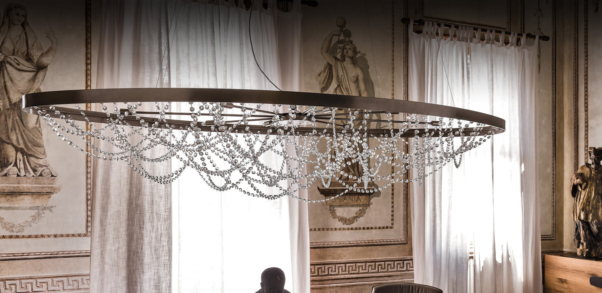 Cattelan Italia Cristal Ceiling Lamp