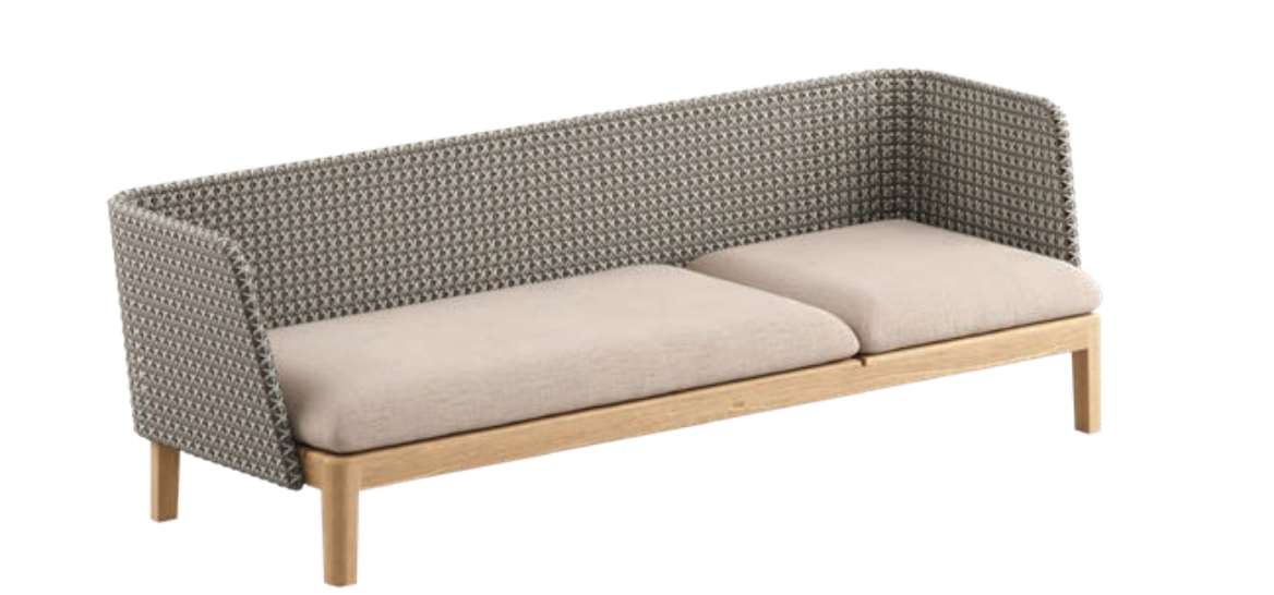 Royal Botania Calypso Lounge 3 Seater with Left Recliner