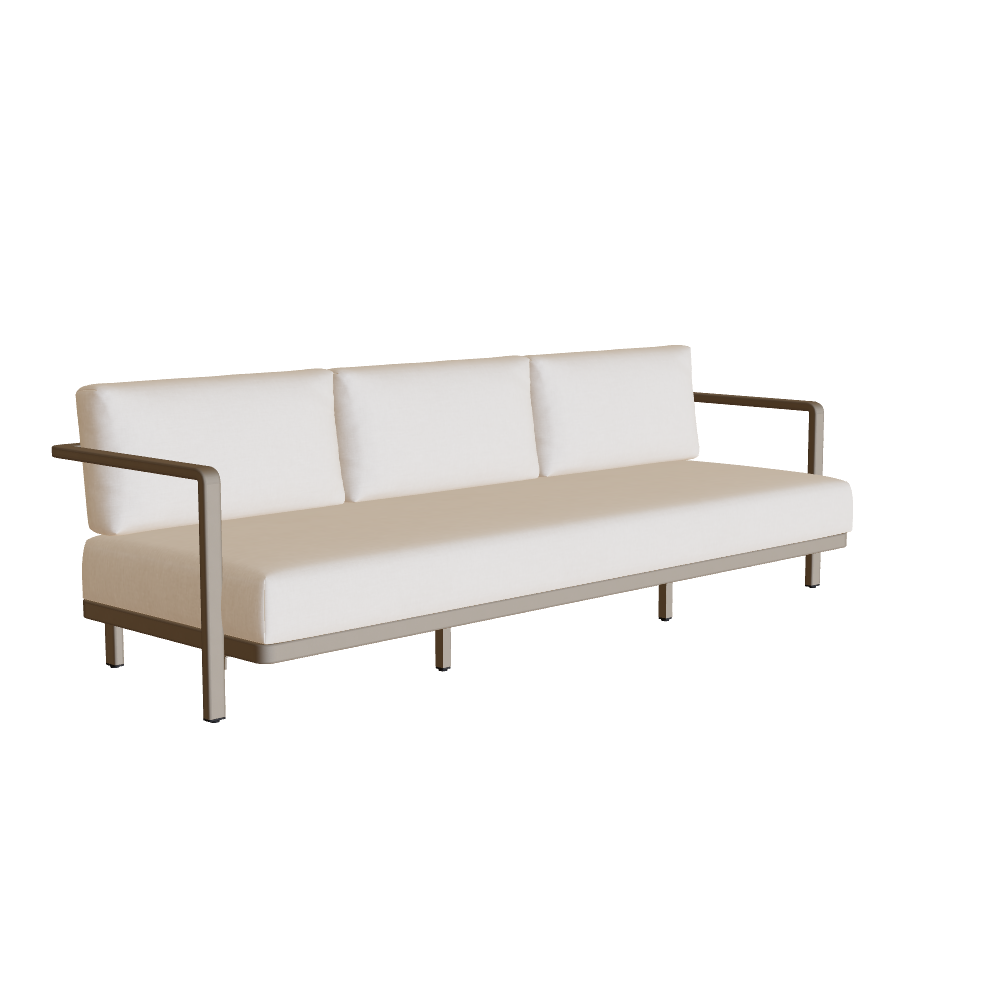 Royal Botania Alura Lounge 3 Seater With Armrests
