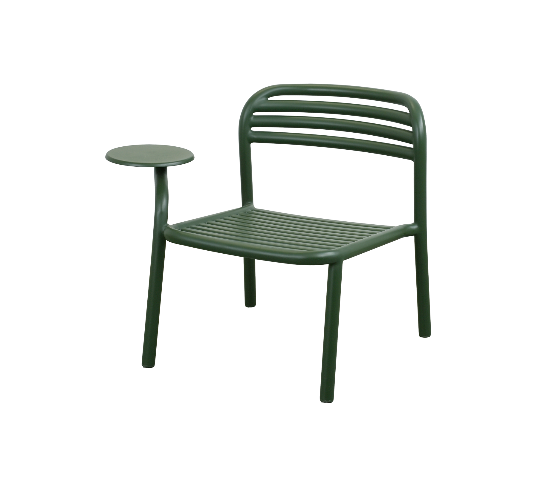 Cane-line Bliss Lounge Chair with Side Table on Right