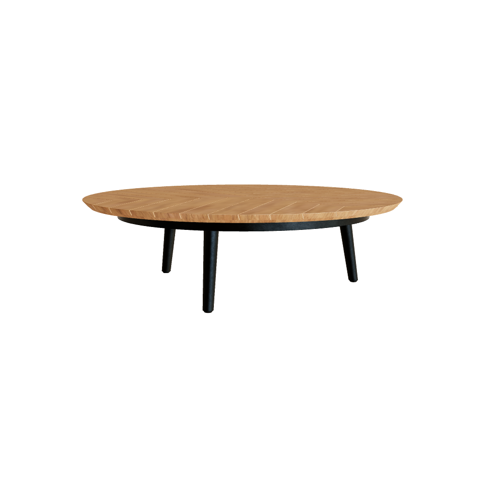 Royal Botania Styletto Low Dining Table Ø 120 x 35