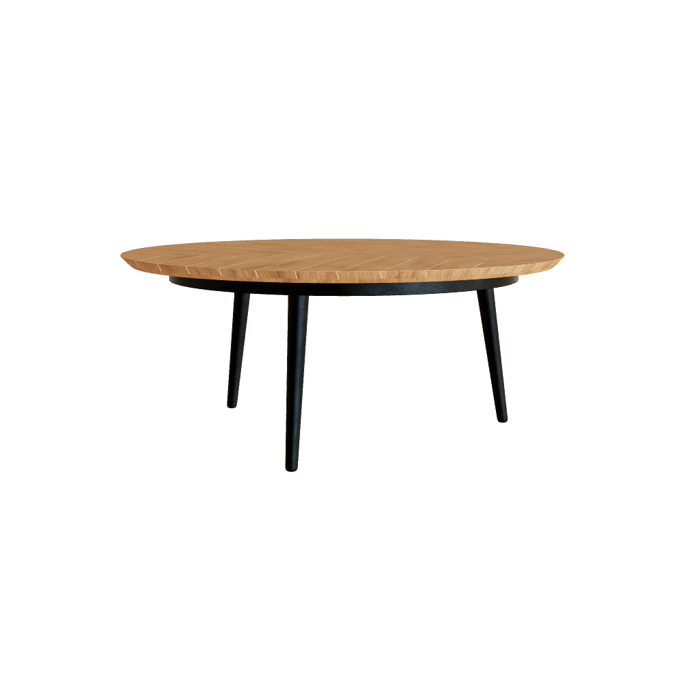 Royal Botania Styletto Low Dining Table Ø 120 x 50