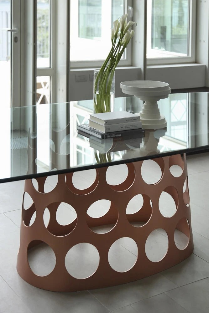 Porada Jean Barrel Shaped Dining Table