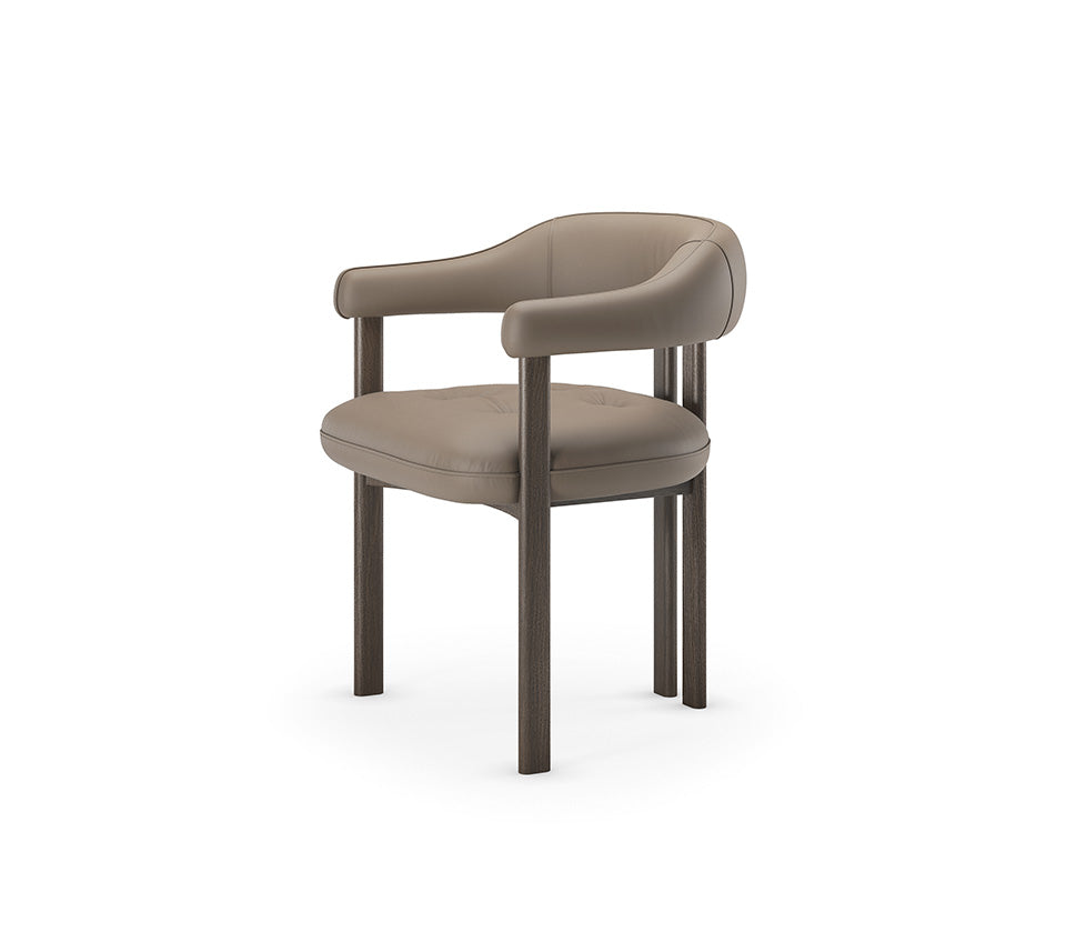 Cattelan Italia Greta Wood Dining Armchair