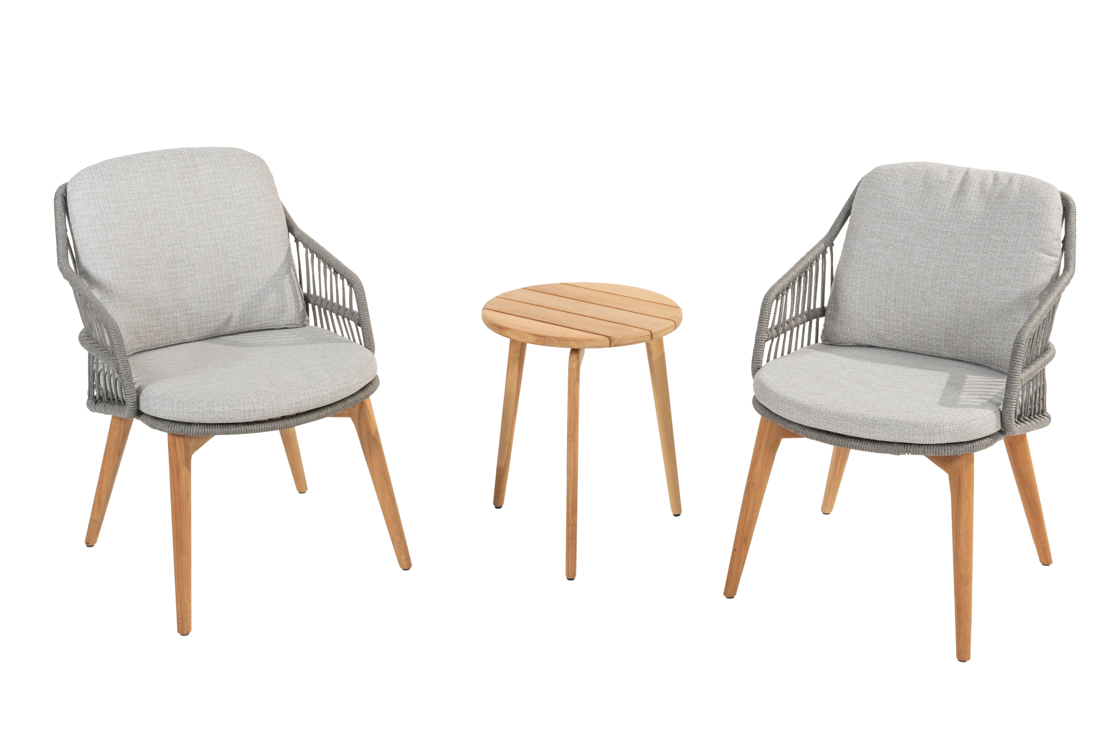 4 Seasons Outdoor Sempre Bistro With Zucca Side Table