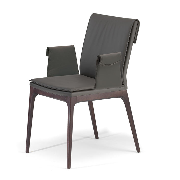 Cattelan Italia Sofia Low Back Dining Chair With Armrest