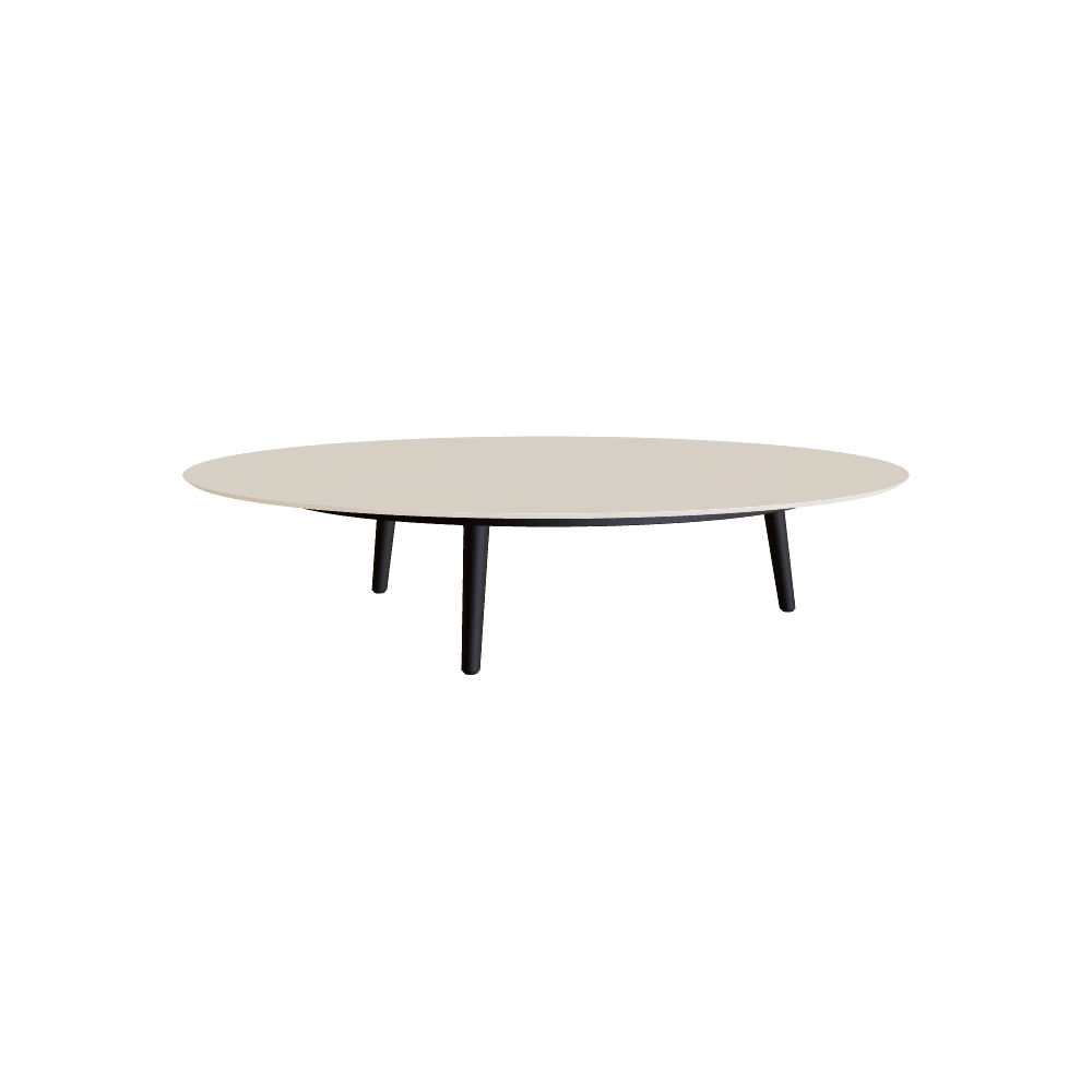 Royal Botania Styletto Low Dining Table Ø 160 x 35