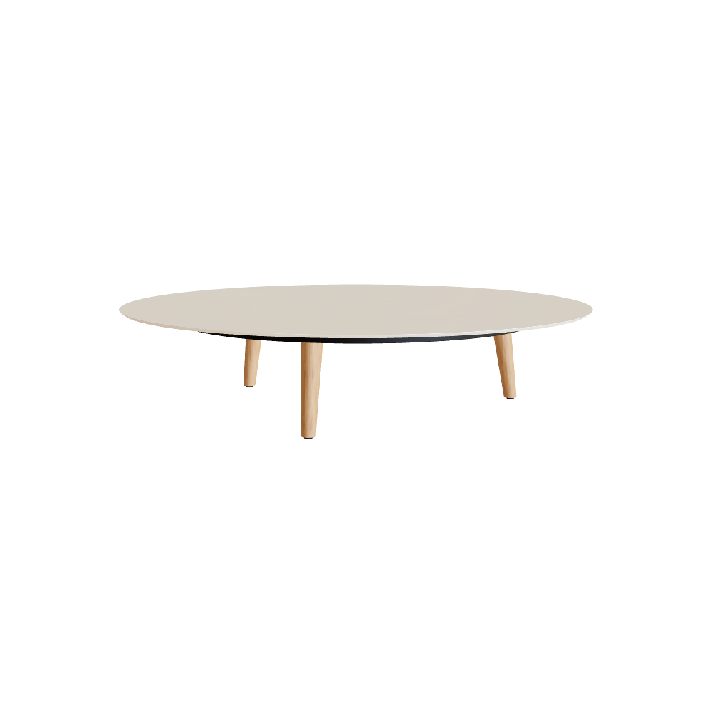 Royal Botania Styletto Low Dining Table Ø 160 x 35