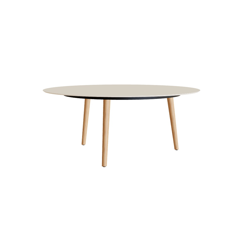 Royal Botania Styletto Low Dining Table Ø 160 x 67