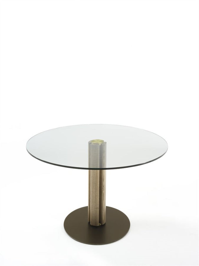 Porada Quadrifoglio Round Dining Table – Single Base