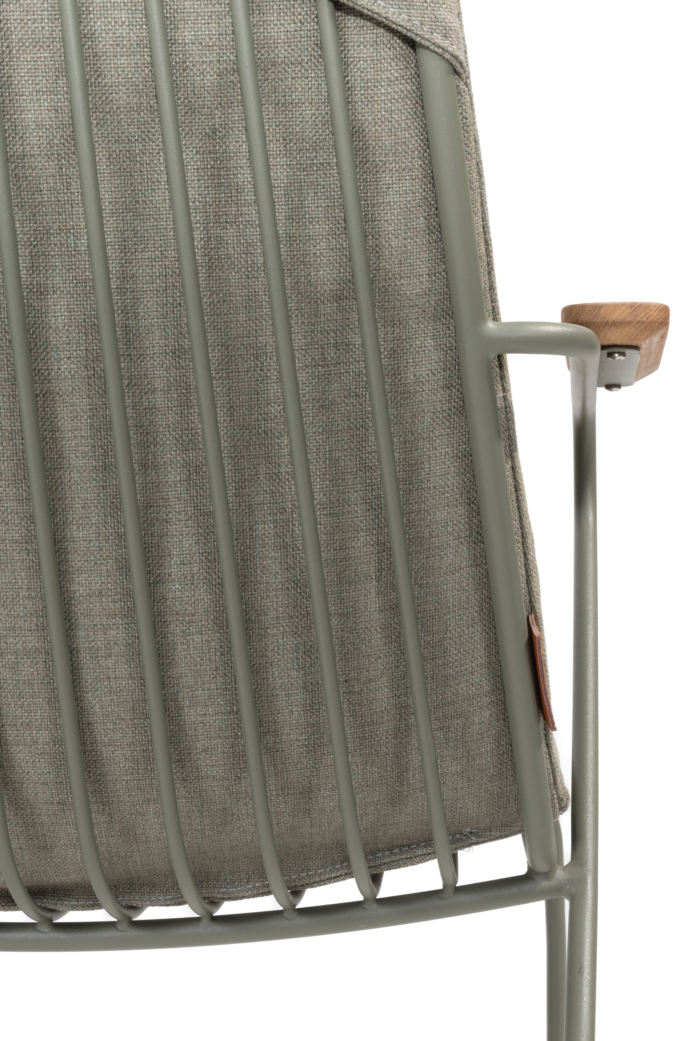 4 Seasons Outdoor Veneto Dining Chair with cushion (Set of 6)