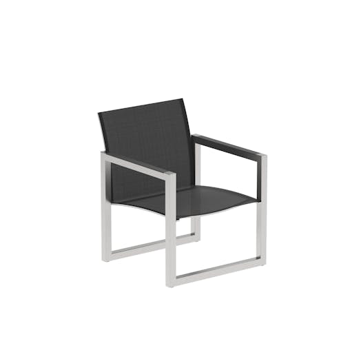 Royal Botania Ninix Low Chair Stainless Steel