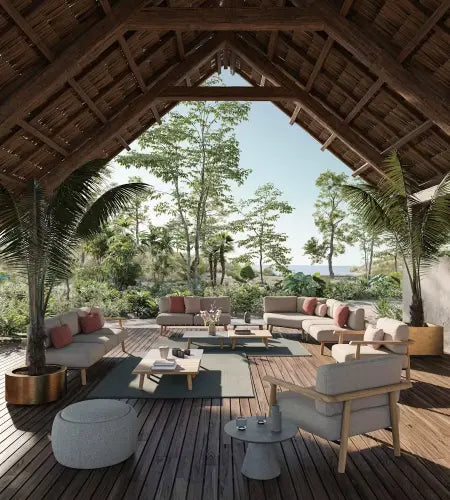 Royal Botania Mambo Lounge 2 Seater Without Armrests