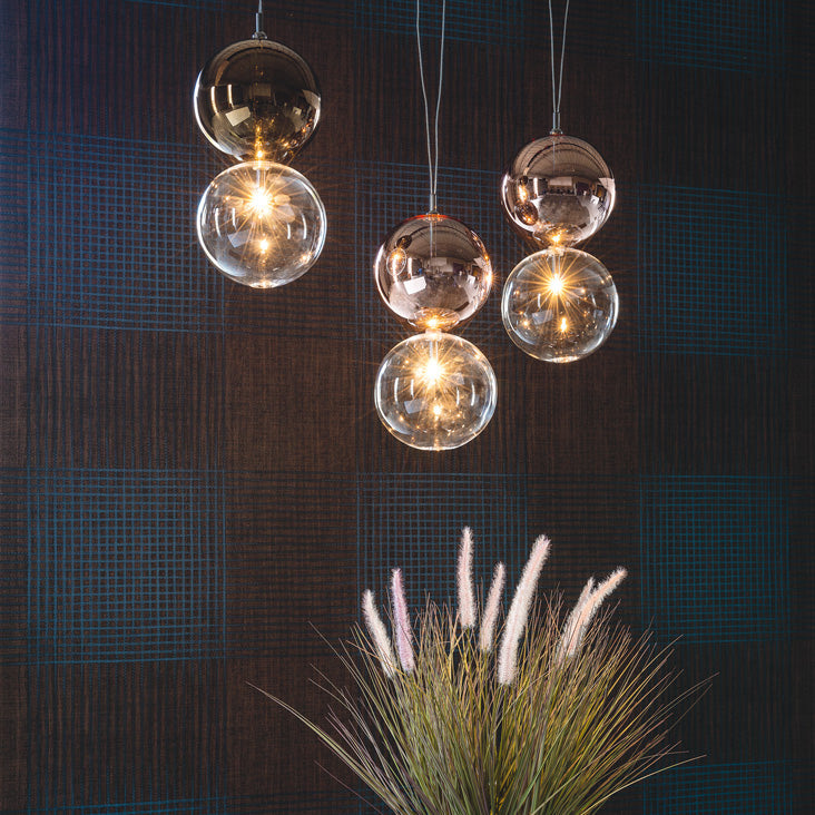 Cattelan Italia Apollo Ceiling Lamp Stainless Steel