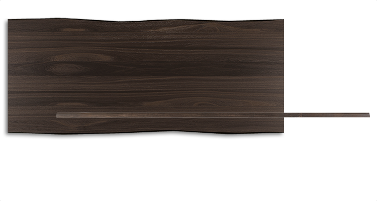 Cattelan Italia Stratos Wood Live Edged Dining Table