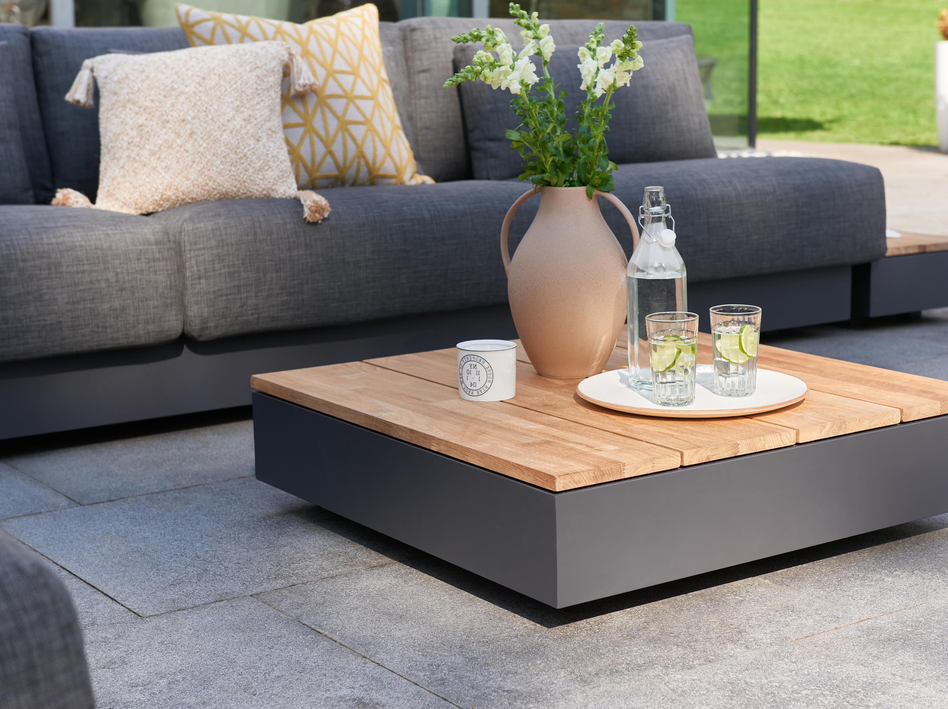 4 Seasons Outdoor Ibiza Side Table 84 X 40 Cm Teak