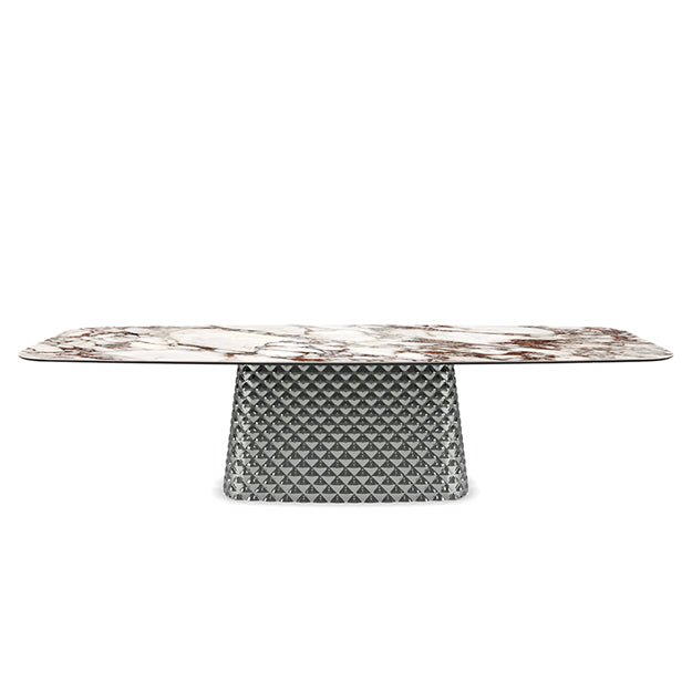 Cattelan Italia Atrium Keramik Polygon & Biscuit Shaped Dining Table