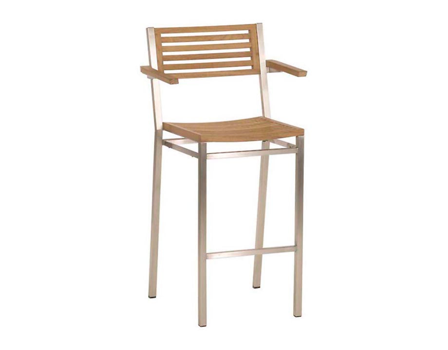 Barlow Tyrie Equinox High Dining Carver Teak Seat & Back