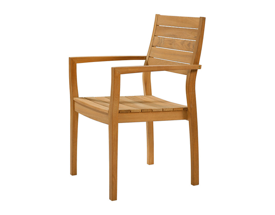 Barlow Tyrie Horizon Armchair with Teak Seat & Back