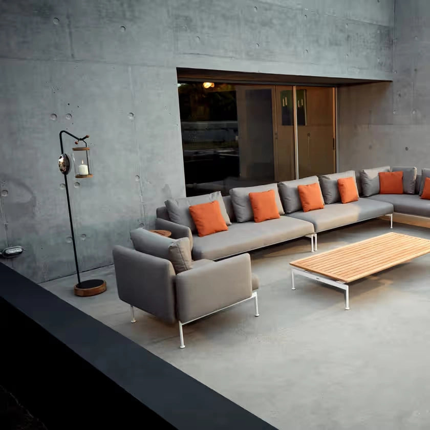 Barlow Tyrie Layout Deep Seating Double Corner Seat
