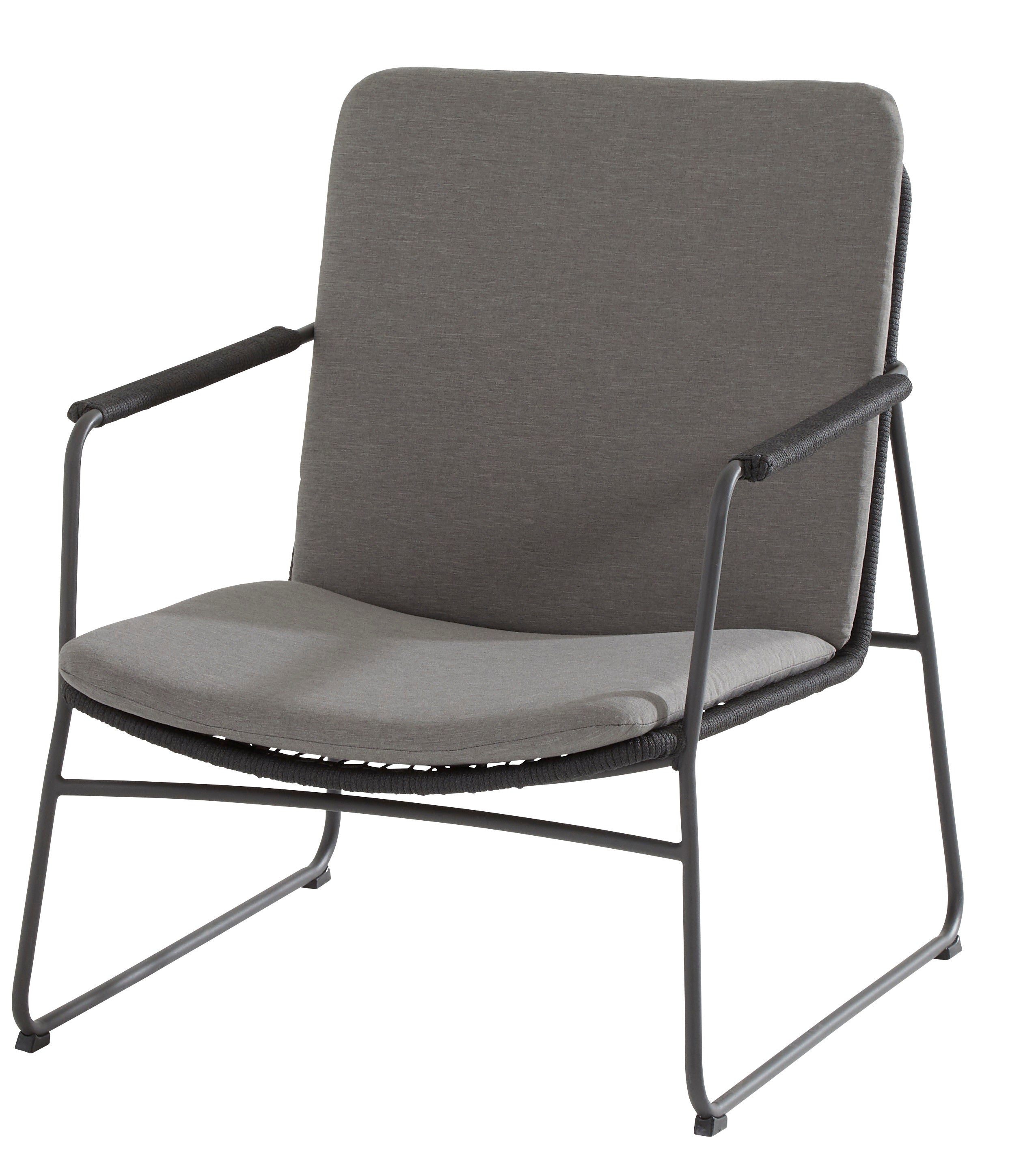4 Seasons Outdoor Elba Living Chair With Seat And Back Cushion