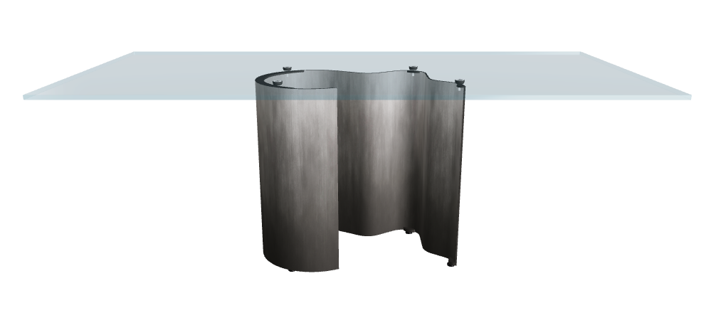 Cattelan Italia Papelito Glass Dining Table