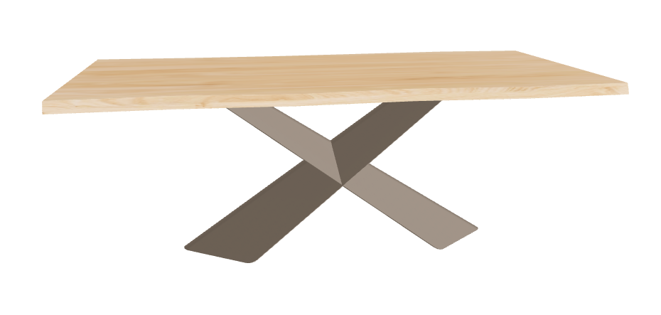 Cattelan Italia Tyron Wood Live Edged Dining Table