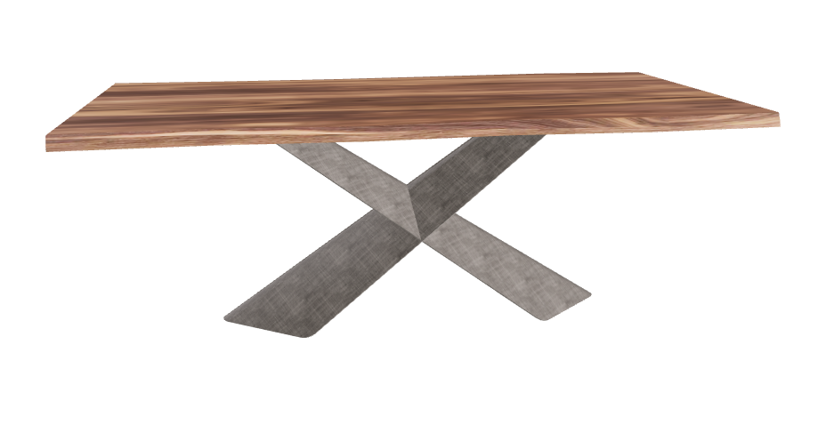 Cattelan Italia Tyron Wood Live Edged Dining Table
