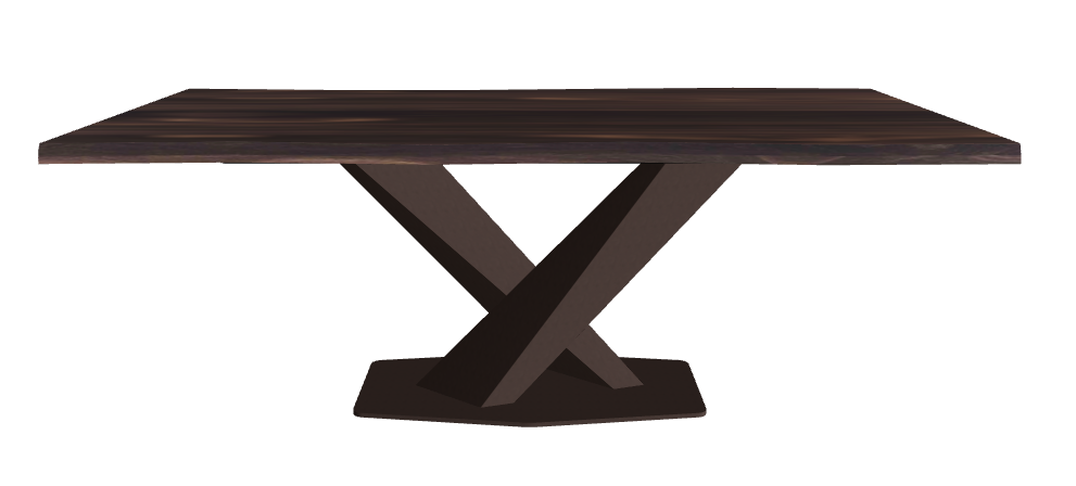Cattelan Italia Stratos Wood Live Edged Dining Table