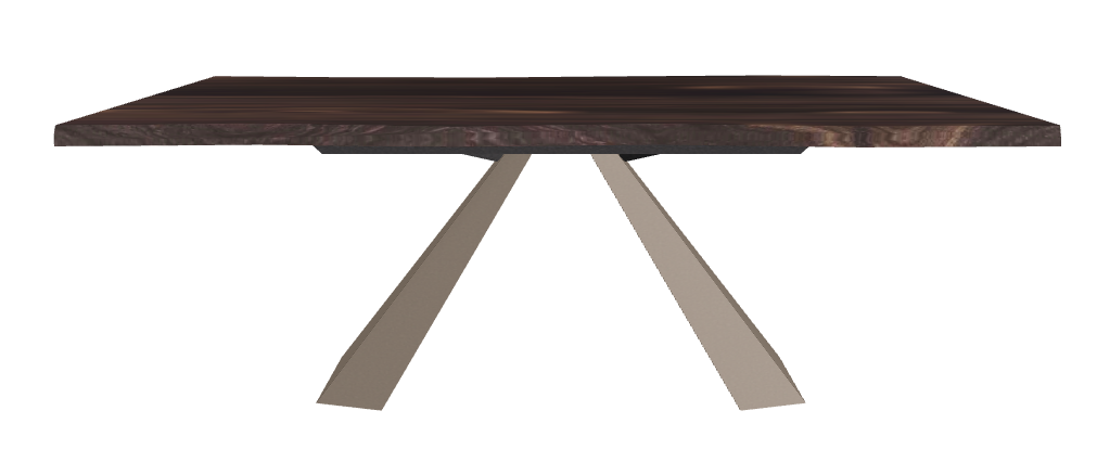 Cattelan Italia Eliot Wood Live Edged Dining Table