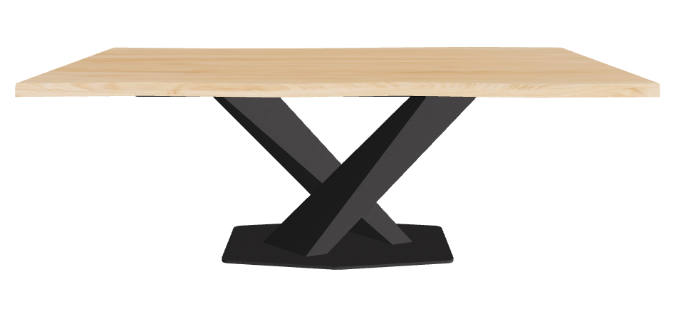Cattelan Italia Stratos Wood Live Edged Dining Table
