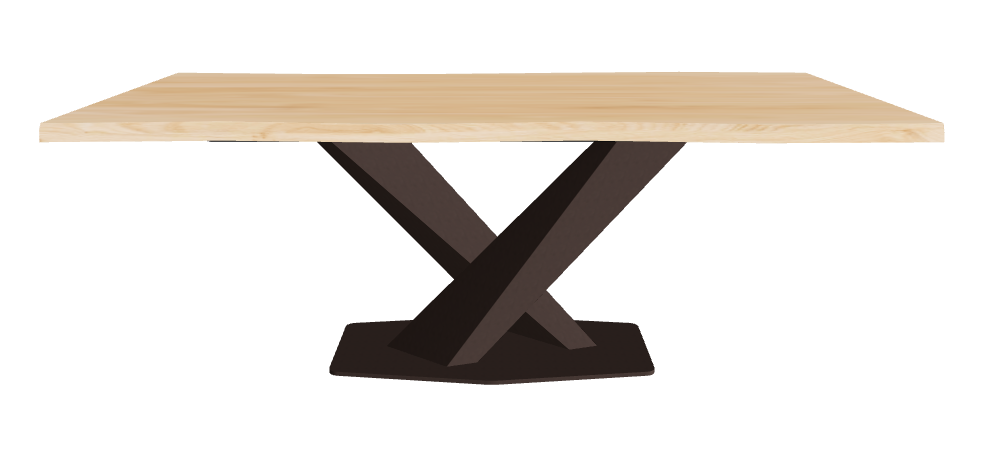 Cattelan Italia Stratos Wood Live Edged Dining Table