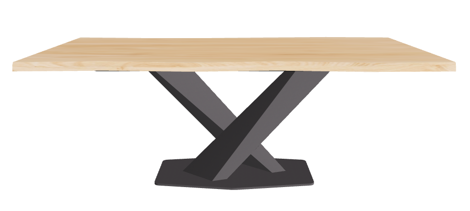 Cattelan Italia Stratos Wood Live Edged Dining Table