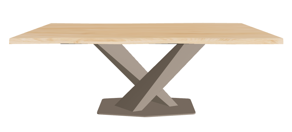 Cattelan Italia Stratos Wood Live Edged Dining Table