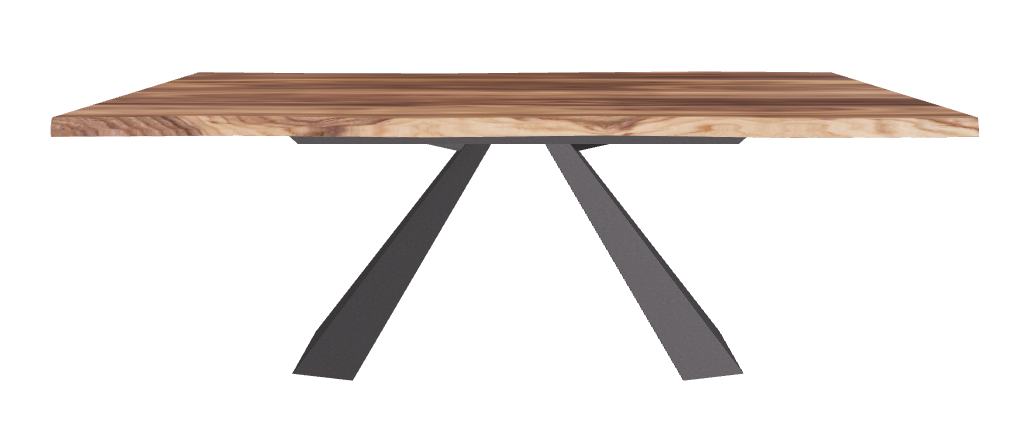 Cattelan Italia Eliot Wood Live Edged Dining Table
