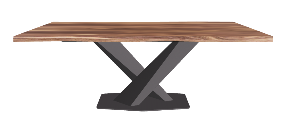 Cattelan Italia Stratos Wood Live Edged Dining Table
