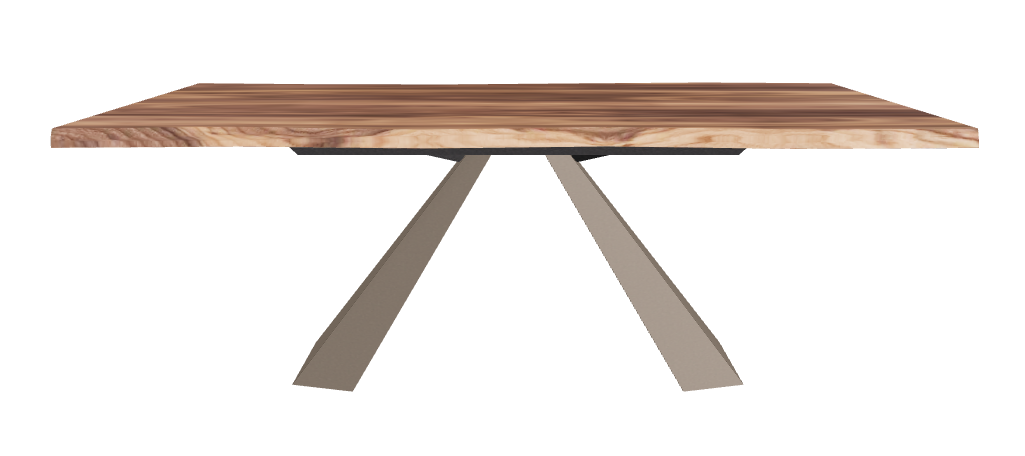 Cattelan Italia Eliot Wood Live Edged Dining Table