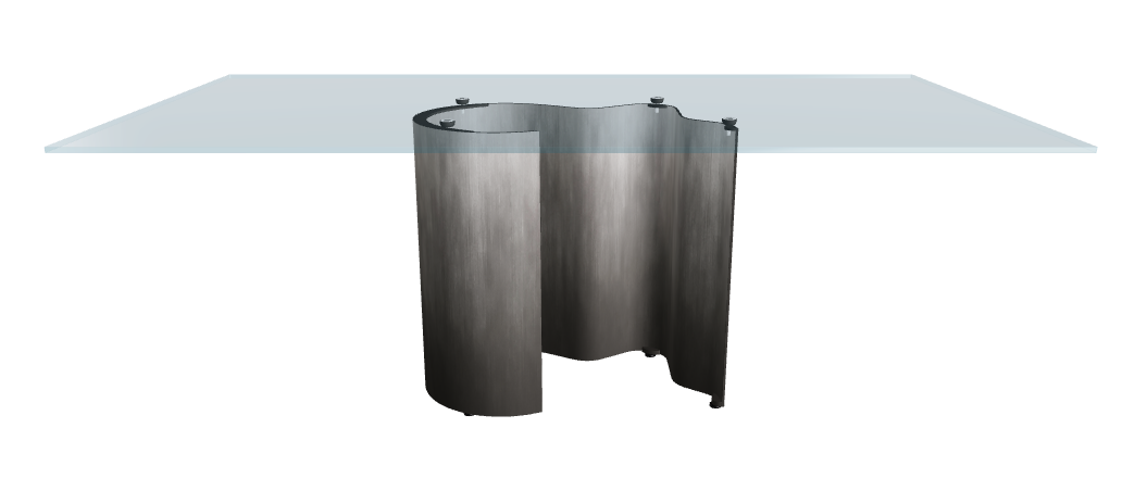 Cattelan Italia Papelito Glass Dining Table