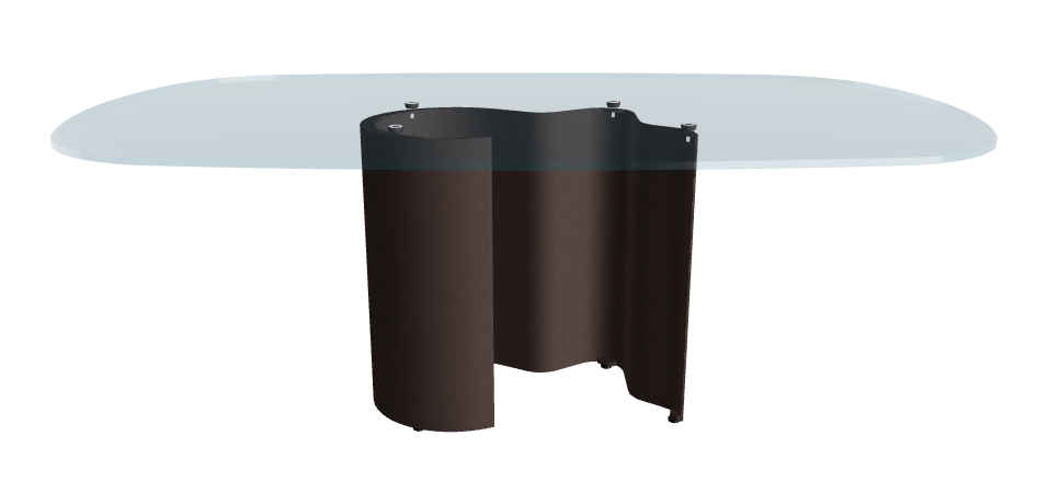 Cattelan Italia Papelito Glass Dining Table