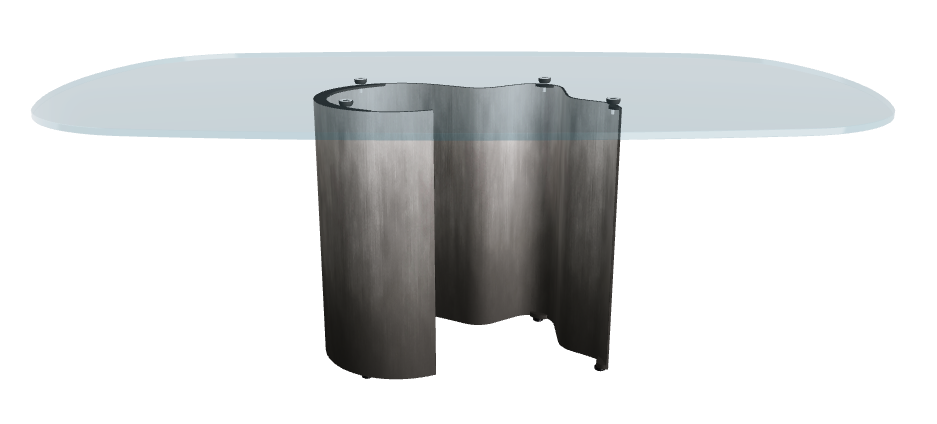 Cattelan Italia Papelito Glass Dining Table