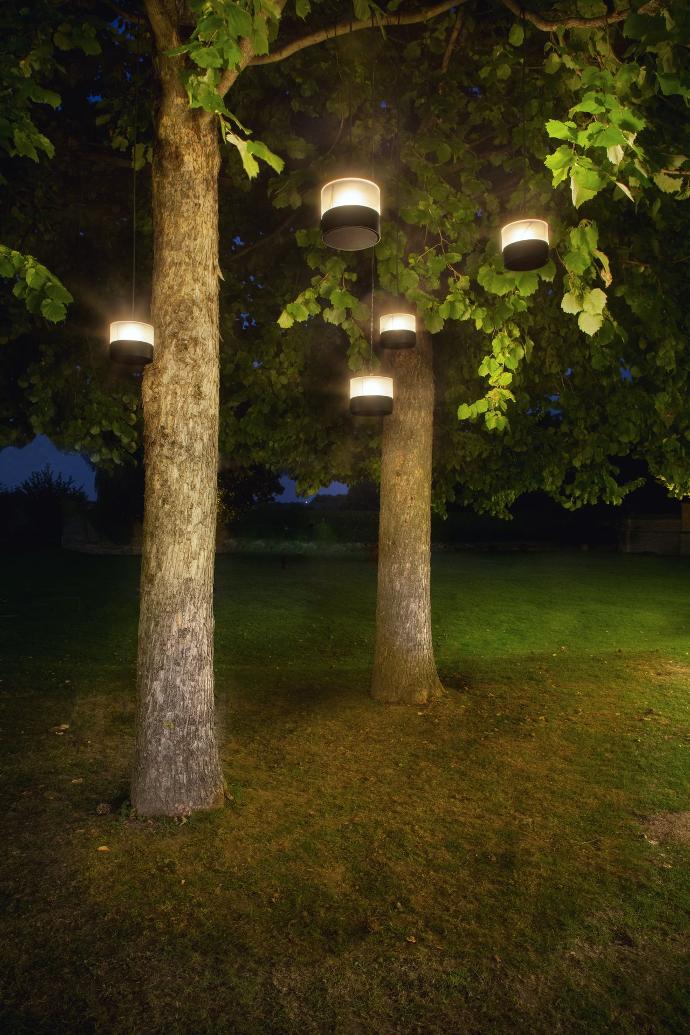 Heatsail Glow Set of 3 | Finished in RAL 9005 Midnight