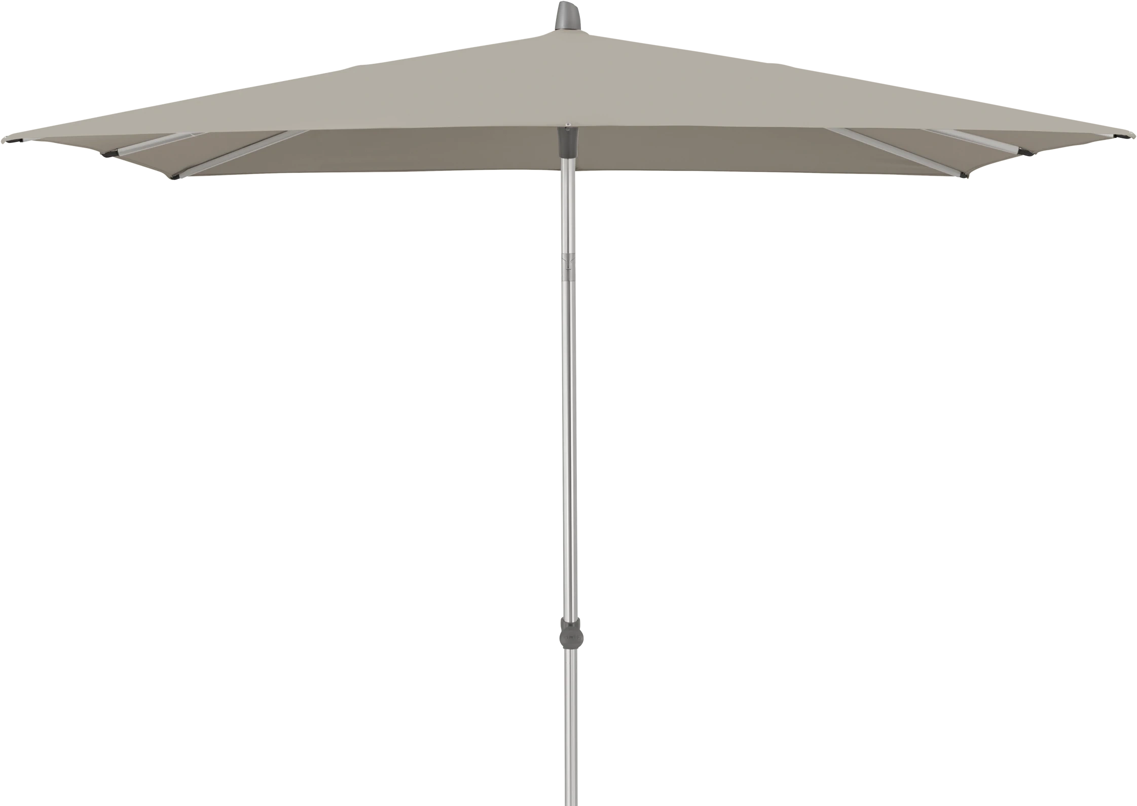 Glatz Smart Parasol 240 x 240 cm Anodised