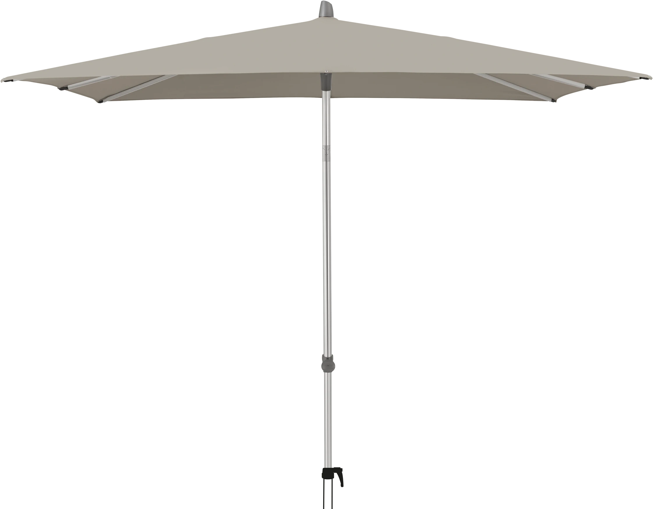 Glatz Smart Parasol 240 x 240 cm Anodised