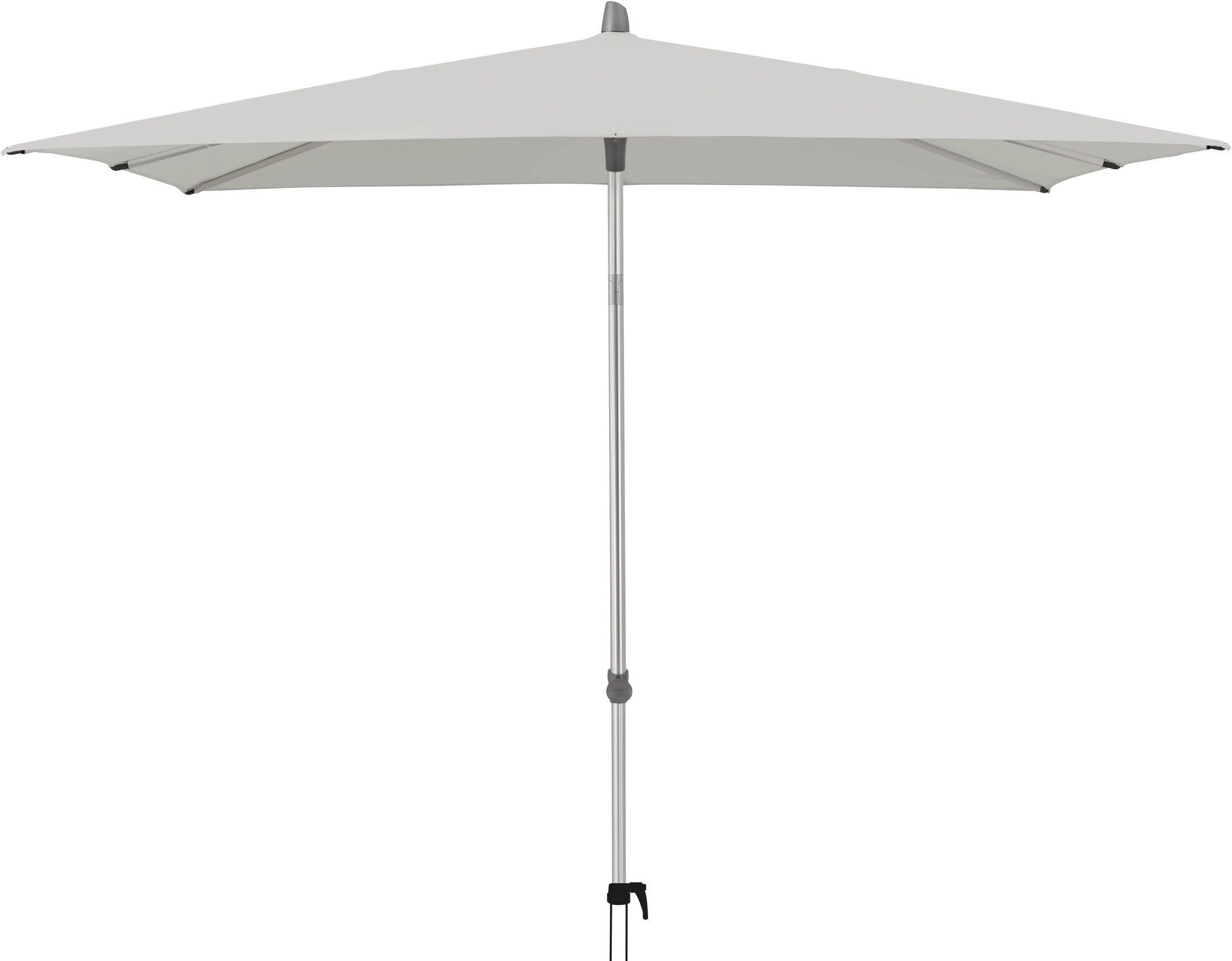 Glatz Smart Parasol 240 x 240 cm Anodised