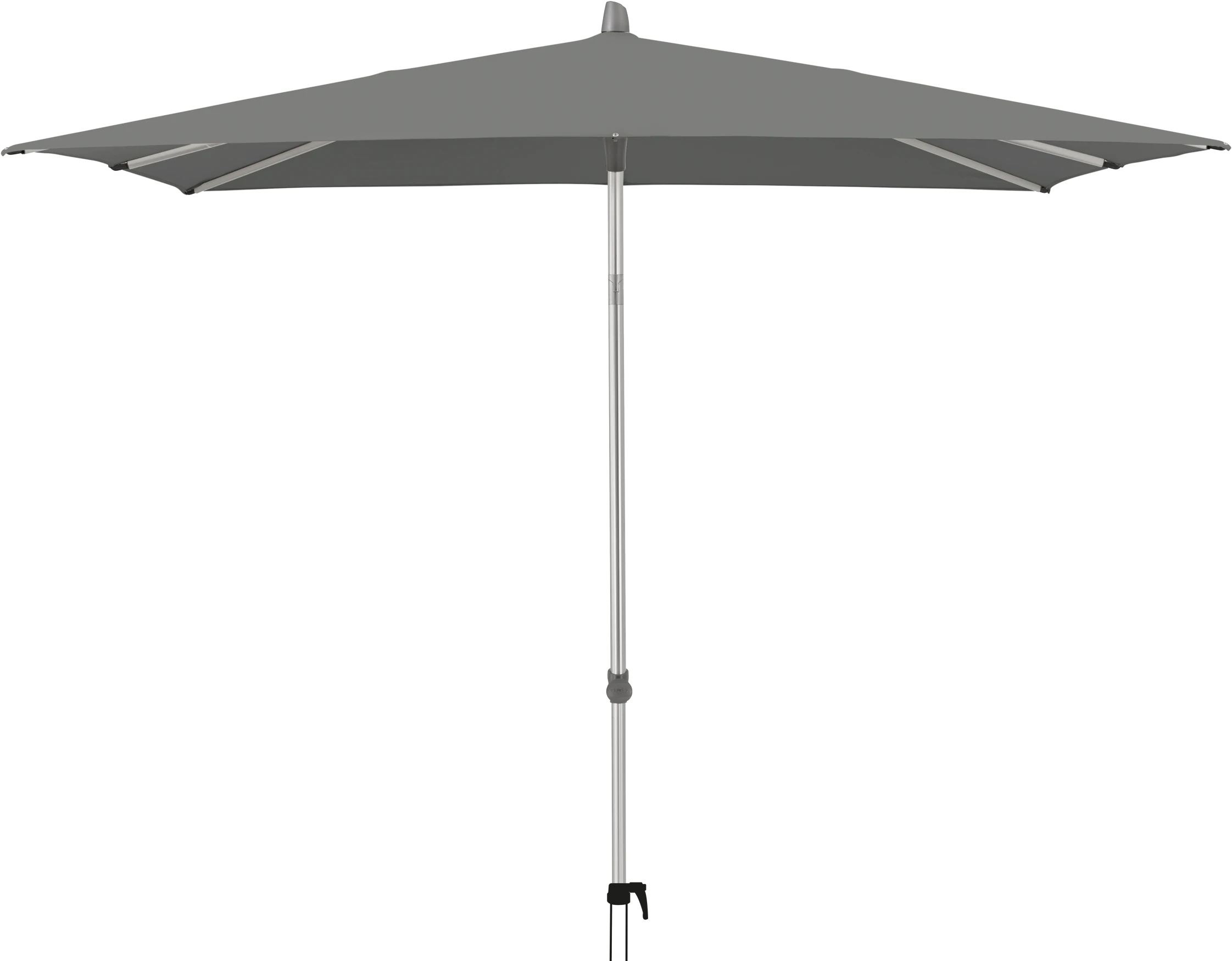 Glatz Smart Parasol 240 x 240 cm Anodised