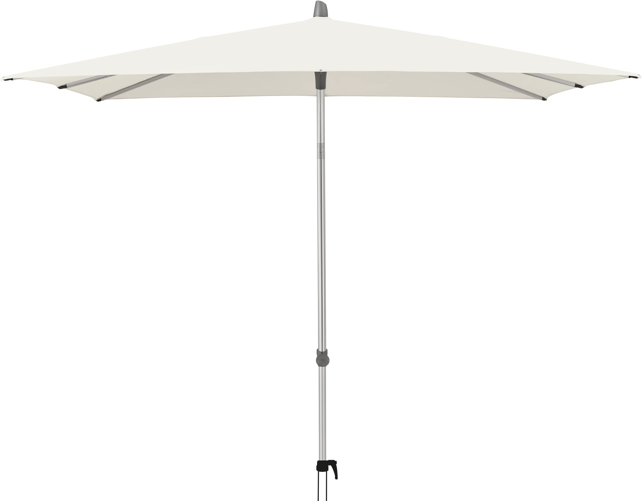 Glatz Smart Parasol 240 x 240 cm Anodised